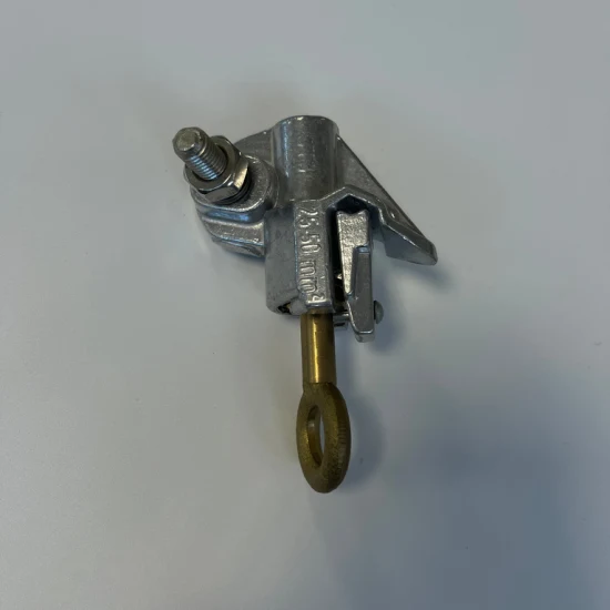Collier de serrage de ligne chaude en alliage de bronze d'aluminium pour raccords d'alimentation électrique